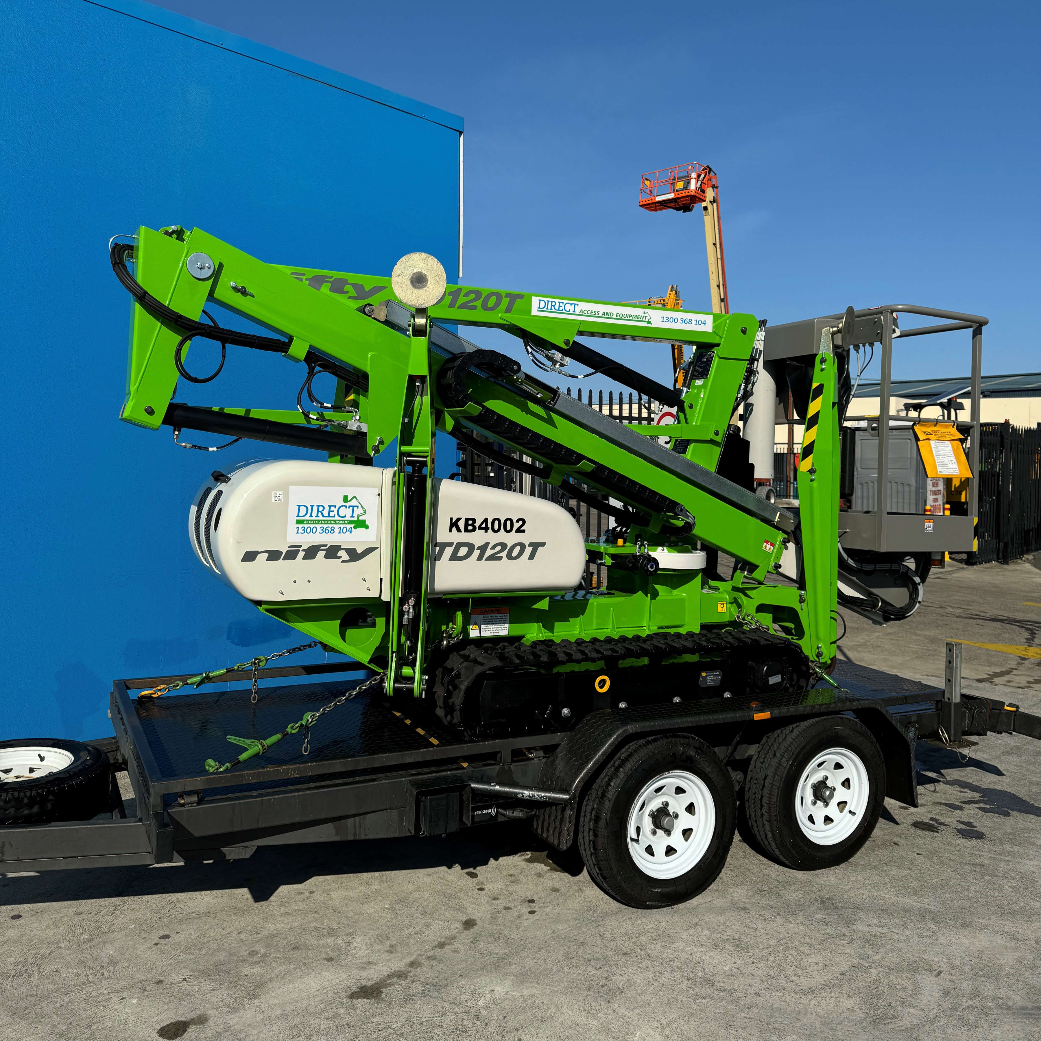 12m Track Mounted Lift (Cherry Picker)