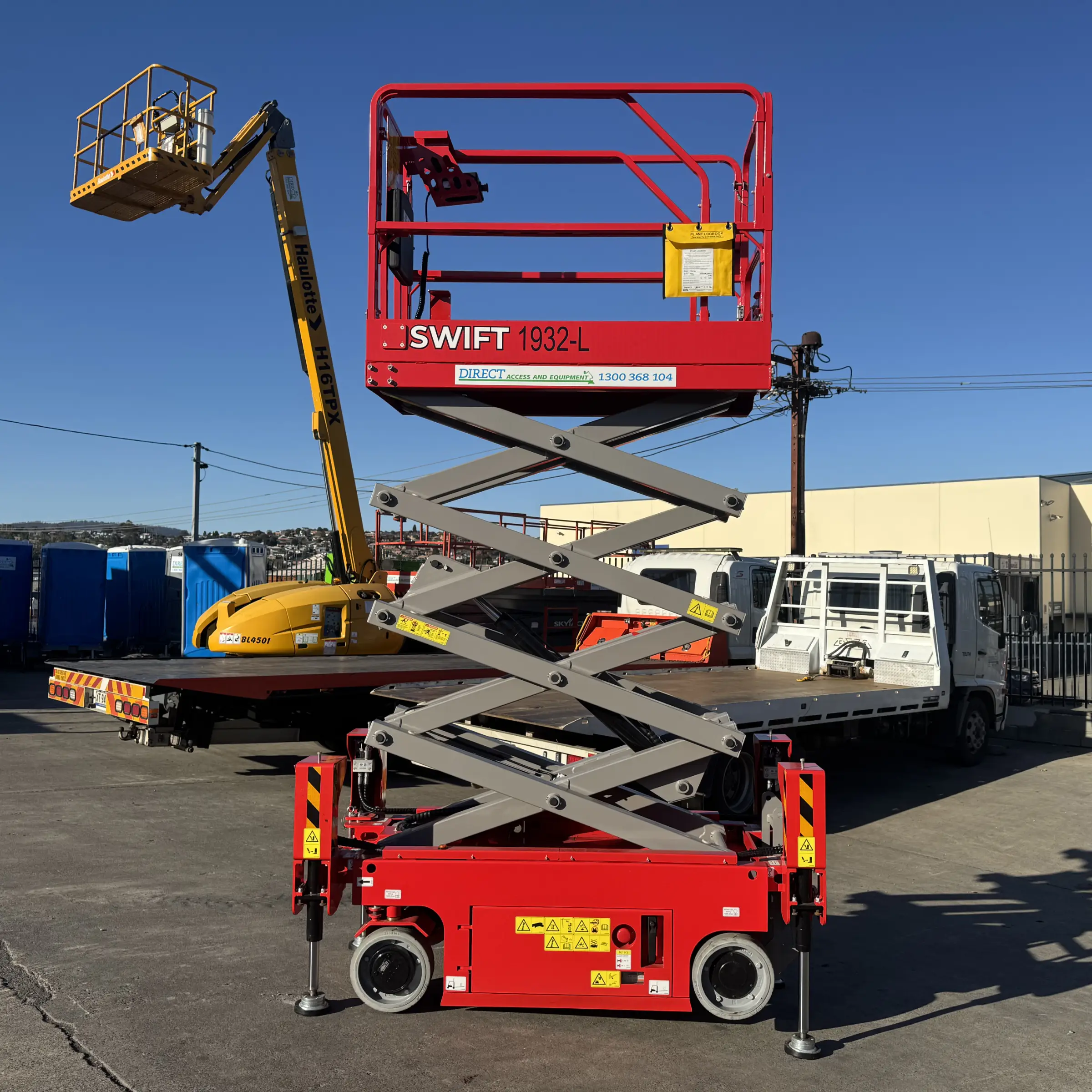 19&prime; Electric Scissor with Stabilisers