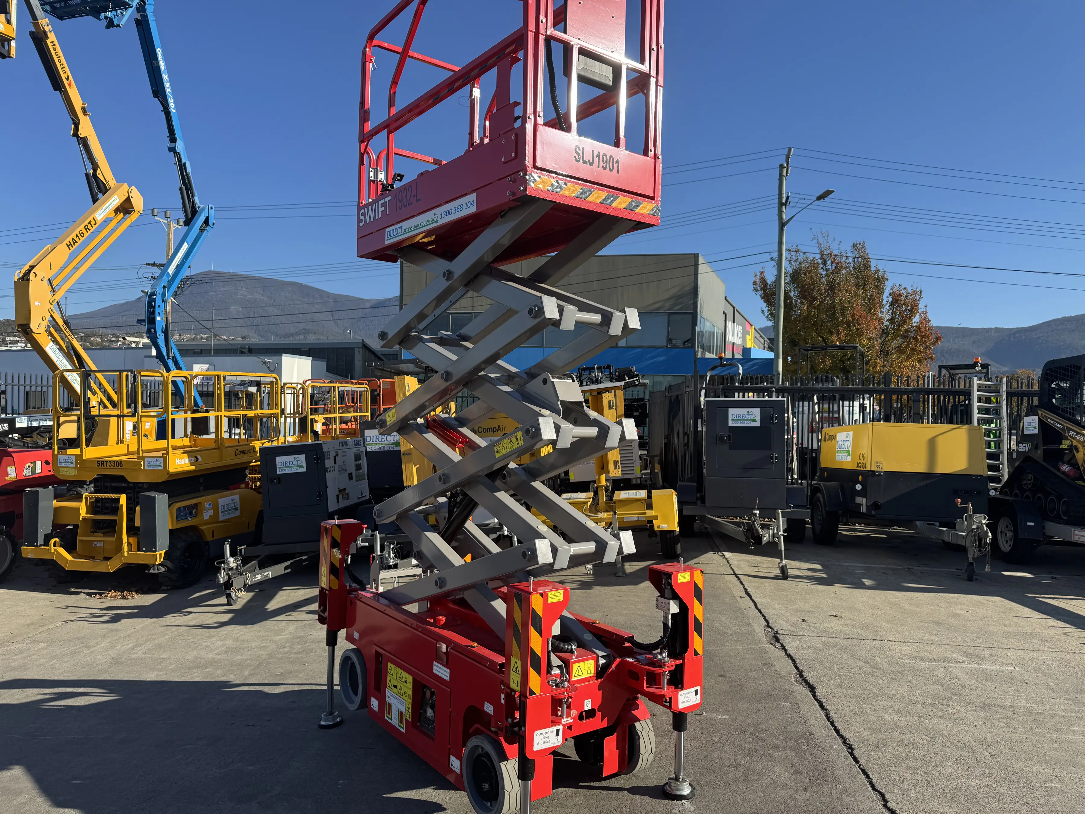 19&prime; Electric Scissor with Stabilisers