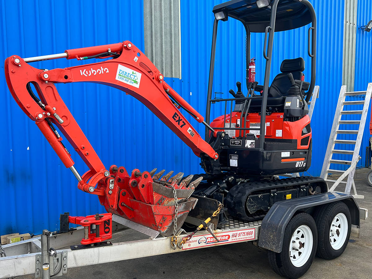 1.7 Tonne Mini Excavator