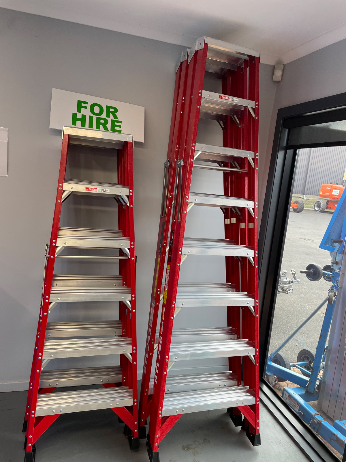 Ladders for hire
