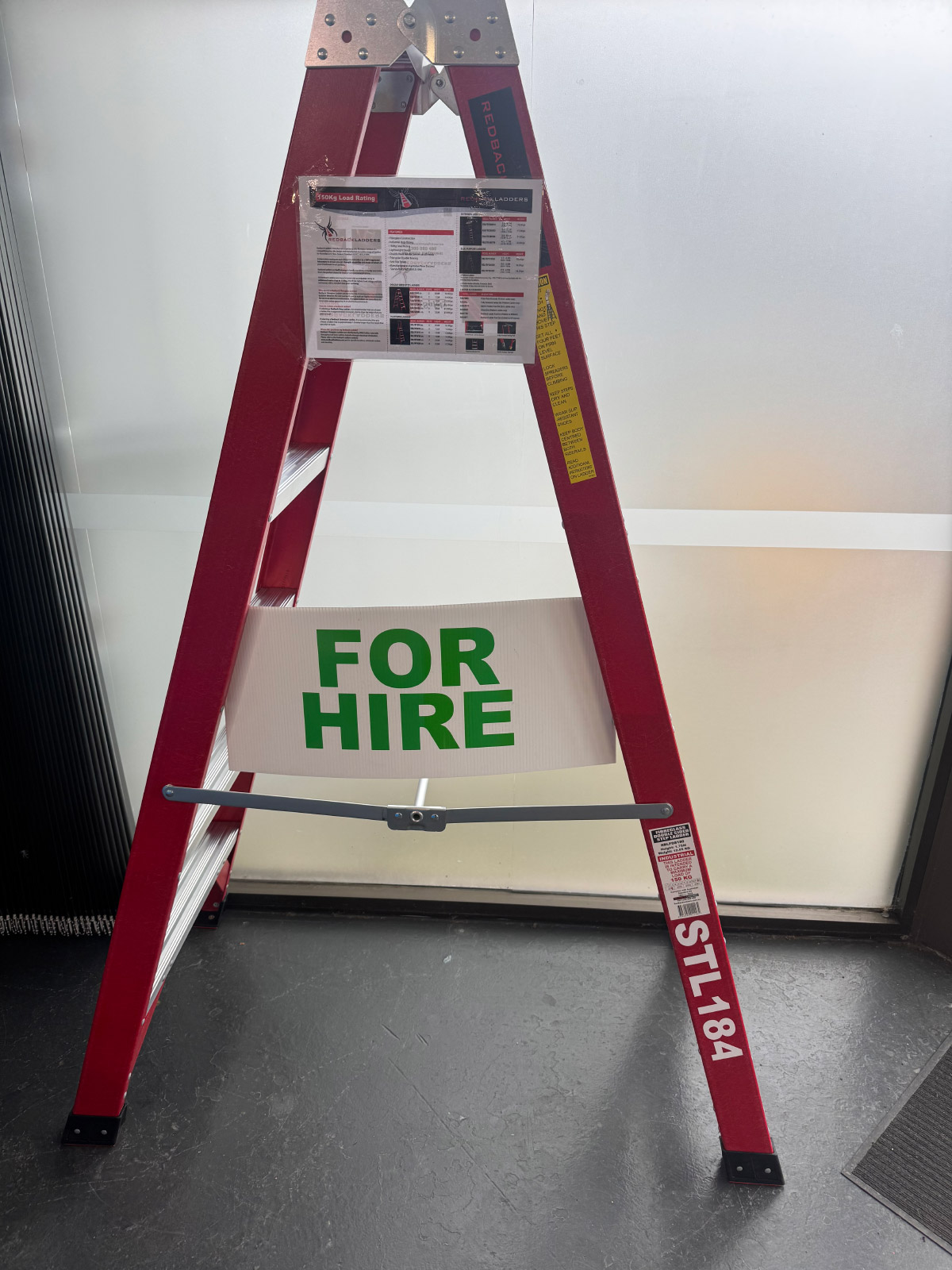 Ladders for hire